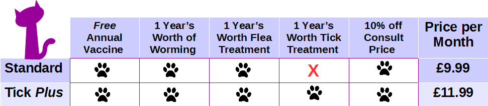 Cat health plan